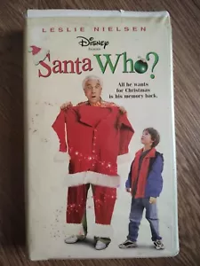 Santa Who VHS 2001 Christmas Clamshell Leslie Nielsen Ex Rental - Imagen 1 de 4