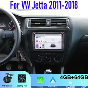 8" For VW Jetta 2011-2018 Wireles Apple Carplay Android 13 Car Radio Stereo GPS - Picture 1 of 19