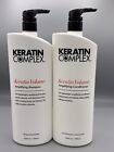 Keratin Complex Keratin Volumenverstärker Shampoo & Conditioner Set 33,8 OZ Ea