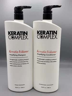 Keratin Complex Keratin Volume Amplifying Shampoo & Conditioner Set 33.8 OZ Ea - Image 1 of 3