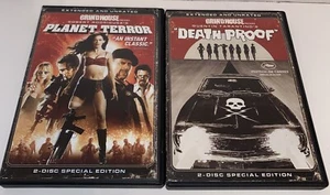 Grindhouse 2 DVD Lot Death Proof Planet Terror Unrated Tarantino Rodriguez - Picture 1 of 20