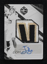 2021 Panini Limited Printing Plate Black 1/1 Ian Book #169 Rookie Auto RC 1q7