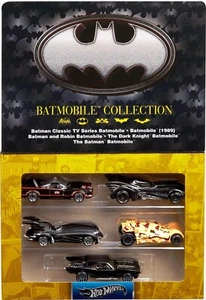 Hot Wheels Batmobile Collection 85th Anniversary 5 Pack - sealed - Picture 1 of 2