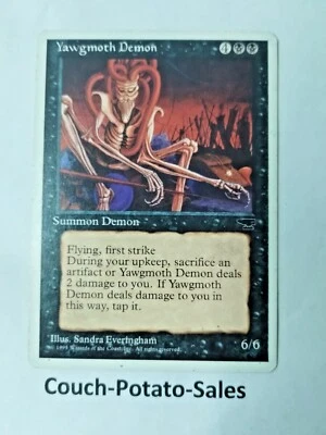 MTG Yawgmoth Demon - Chronicles Regular Rare - Uncirculated  - Image 1 of 3