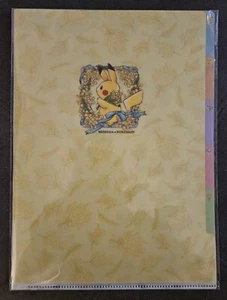 Plastik Ordner Mimose E Pokemon Center A4 5 Taschen Limited Edition Japan - Bild 1 von 3