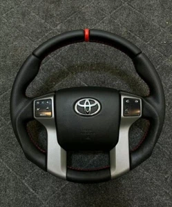 Toyota OEM TRD Steering Wheel 4Runner Tundra Tacoma Prado 2009-2021 Custom - Picture 1 of 7