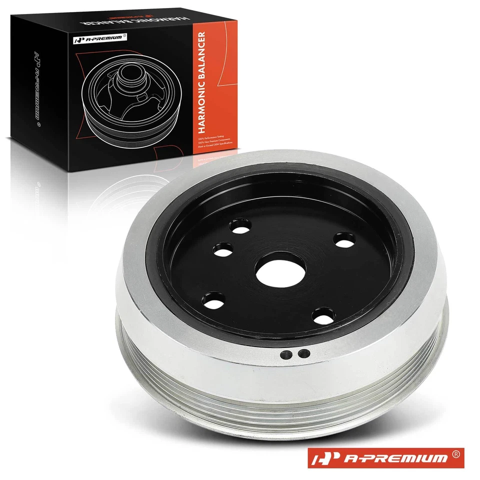 Engine Harmonic Balancer for Volvo C30 07-13 C70 06-13 S40 S60 V50 V60 XC60 XC70 - Image 1 of 4