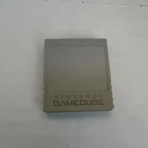 Nintendo GameCube 59 Blocks Gray. OEM, Sold By Original Owner - Picture 1 of 2