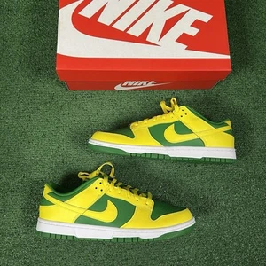 NEU Nike Dunk Low Retro "BTTYS" OREGON Gr. - 11,5 Apple Green/Yellow Strike - Bild 1 von 9