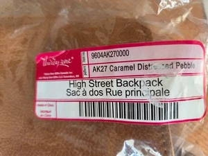 Thirty One High Street Rucksack AK27 Caramel Distressed Pebble Bag Neu mit Etikett - Bild 1 von 5