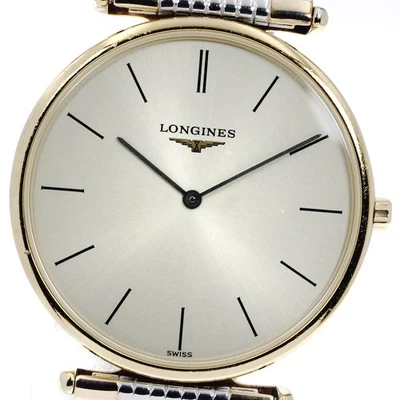Reloj de cuarzo para hombre LONGINES Grand classic L4.635.2 esfera dorada champán_895155 Foto 1 de 4