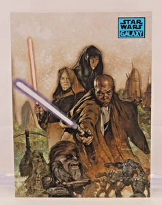 2018 Topps Star Wars Galaxy The End of the Jedi #81 Blue Parallel - Picture 1 of 2