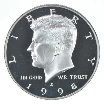 Medio dólar Kennedy 1998-S prueba 90 % plata *9763 Foto 1 de 4