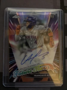 2024 Topps Chrome - Future Stars Autographs Francisco Alvarez #FSA-FA /99 (AU) - Picture 1 of 2