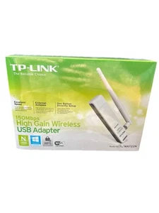 NEW--TP-Link TL-WN722N (Ver 1) 150Mbps High Gain Wireless USB Adapter Sealed - Photo 1/2