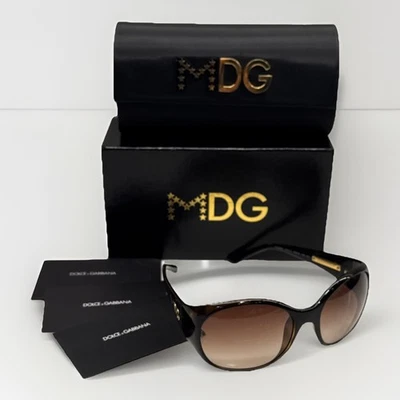 Gafas de sol MDG Dolce & Gabbana “Madonna” D&G DG6060 marrón tortuga ¡Muy raras! Foto 1 de 4