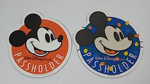 Walt Disney World Passholder Magnet Lot Mickey Mouse 2 4in Multicolor WDW Lights - Picture 1 of 3