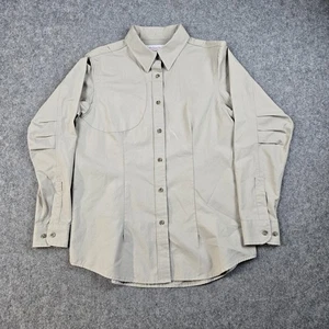 CC Filson Hemd Herren Medium Beige Knopfleiste Jagd Langarm Schießfeld - Bild 1 von 21