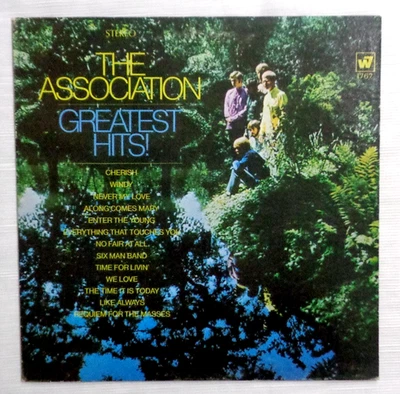 The Association: Greatest Hits 1968 Warner Bros. WS-1767 Terre Haute Pressing EX - Image 1 of 4