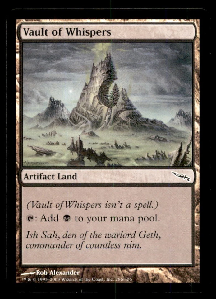 MTG Vault of Whispers LP Light Play Mirrodin [4943] - Image 1 of 1