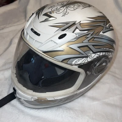 Casco completo Scorpion Exo-400 para mujer gráfico geométrico talla? Pequeño Foto 1 de 4