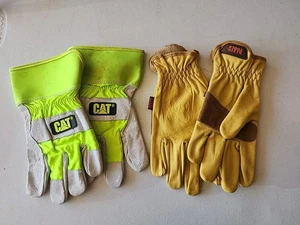 Klein Tools 60608 Leder Allzweckhandschuhe, CAT Lederhandschuhe Large - Bild 1 von 5