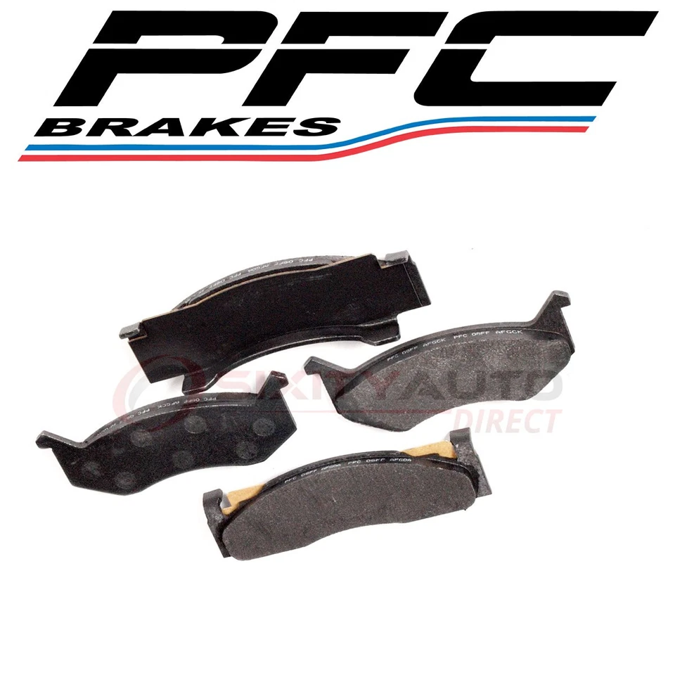 PFC Brakes Front Disc Brake Pad Set for 1975 Dodge B100 - Braking Stopping ob Foto 1 de 4