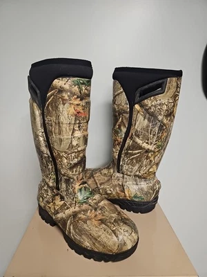 Itasca Realtree 1000g Thinsulate Camo Hunting Boots Sz 10 1308134 "THE RUT" - Image 1 of 4