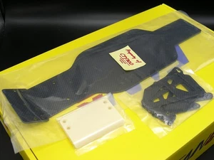 FAN-RC TQ10 RC10 Worlds Car Carbon Chassis Shock Towers Battery Brace Bumper Set - Picture 1 of 11