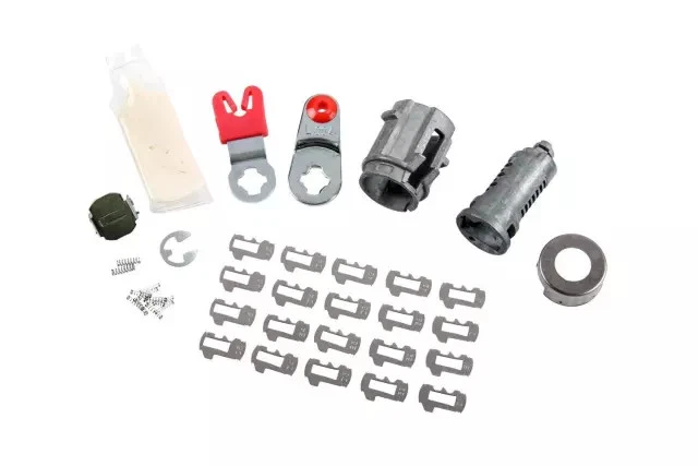 Cilindro de cerradura de puerta delantera genuino GM 20766969 Foto 1 de 3