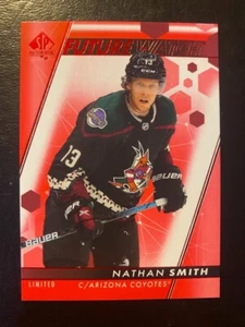 Nathan Smith Rookie 2022-23 UD SP Authentic Limited Future Watch RED #135 - Picture 1 of 2