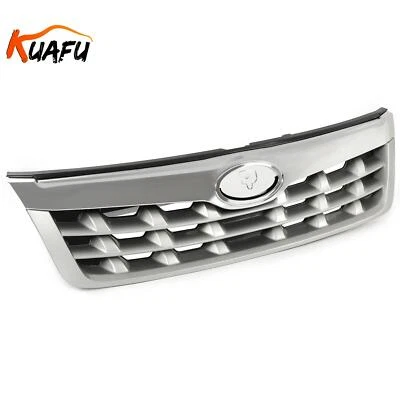 Fits 2011 2012 2013 Subaru Forester Chrome Front Upper Bumper Grille Grill Foto 1 de 4