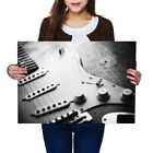 A2 - Awesome Electric Guitar Musician Music Poster 59.4X42cm280gsm(bw) #41009