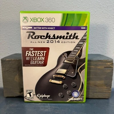 Rocksmith 2014 Edition (Microsoft Xbox 360 2014) No Cable GAME ONLY - Image 1 of 4