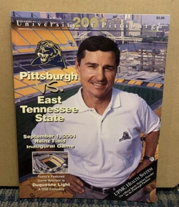2001 September 1 PITT Football Program Inaugural Game @ Heinz Field (MH141) - Picture 1 of 2