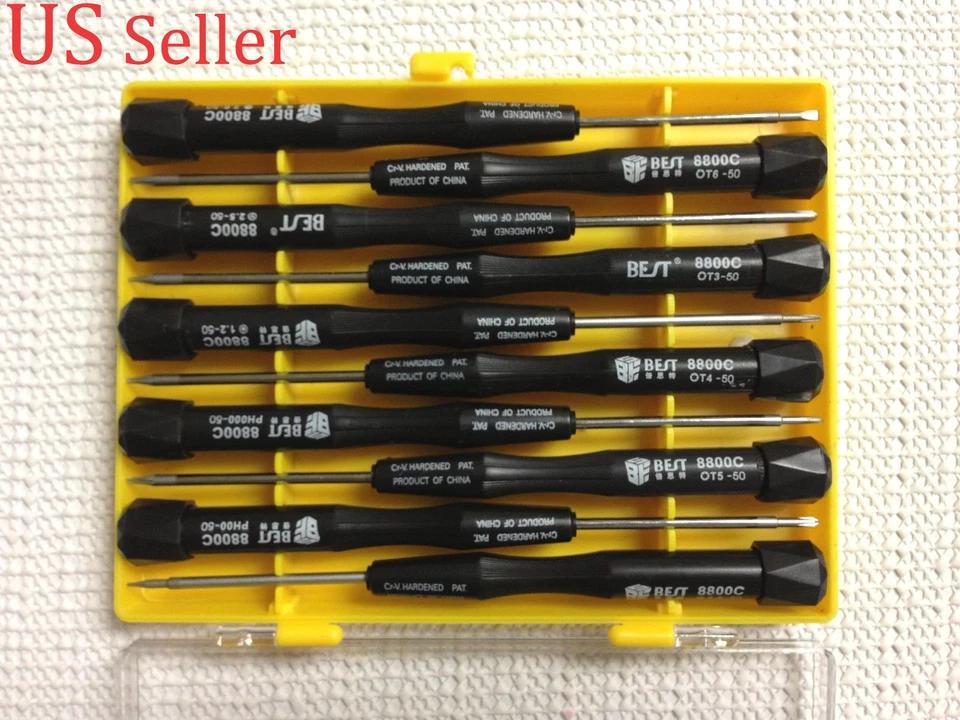 Macbook Air, Macbook Pro Repair Tool Kit w/ 1.5mm Pentalobe Screwdriver (10pc) - Photo 1/1