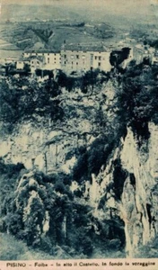 Kroatien Pisa Foiba Catello und Abgrund - Riss F. klein verschickt - Bild 1 von 2