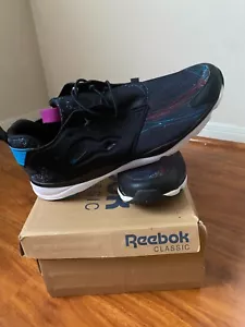 size 13/Reebok Furylite JS mens shoes/V67363/Black - Picture 1 of 6