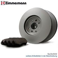 ZIMMERMANN Bremsscheiben Set + Beläge für MERCEDES KLASSE W203 CL203 SLK R171