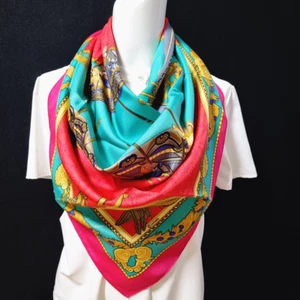 RARE VINTAGE HERMES Silk Scarf "Les Bissone de Venise" Carre 90 by Annie Faivre - Picture 1 of 15