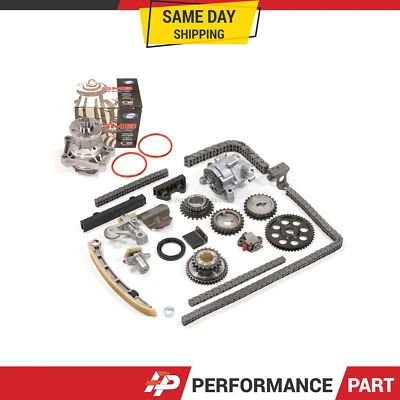 Kit de cadena de distribución bomba de agua de aceite para 99-07 Chevrolet Suzuki V6 2.5 2.7 H25A H27A Foto 1 de 4
