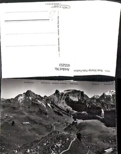 655253,Foto Ak Route Schynige Platte Faulhorn Gündlischwand Interlaken - Bild 1 von 1