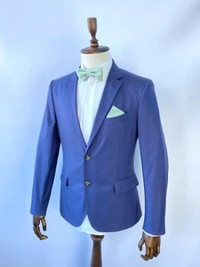 Men's LACOSTE Cotton Sport Canvas Blazer Jacket Classic Coat Size EU 48 UK 38 M - Picture 1 of 20