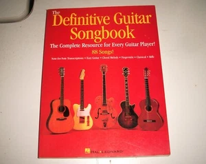 The Definitive Guitar Songbook Sheet Music Guitar Collection 000699267 - Picture 1 of 5