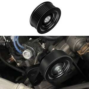 1x Anodized For LS Tensioner Pulley 6 Rib For Chevrolet Holden LS1 LS2 Enigines - Picture 1 of 11