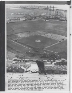 Original AP Type 3 1959 San Francisco Giants Candlestick Park Press Wire Photo - Picture 1 of 2