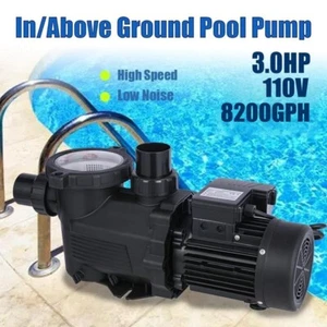 3.0HP Pump for Hayward In/Above Ground Swimming Pool Pump Strainer Basket - Picture 1 of 14