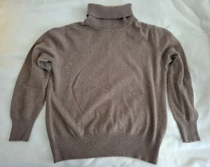Damen Rollkragenpullover von ADAGIO in mittelbraun, Cashmere & Merino, Größe 46 - Bild 1 von 2