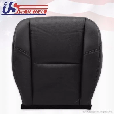 Chevy Avalanche LTZ 2013 cubierta de asiento inferior de pasajero cuero perforado negro Foto 1 de 4