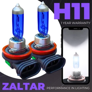 H11 100w Xenon Super White Hid Headlight Front Fog Lamp Light Bulbs 711 PGJ19-2 - Picture 1 of 13